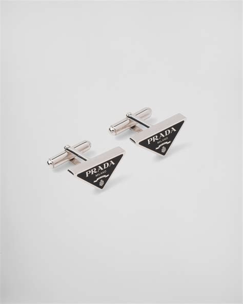 prada cufflinks price|Prada cufflinks.